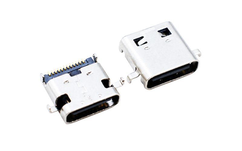 104013972-TYPE C 双排SMT 24pin 沉板1.5H CL0.17