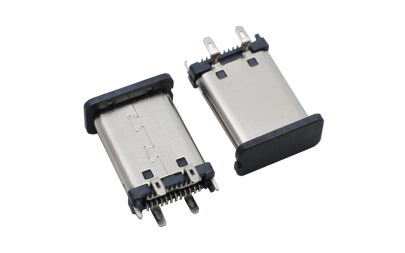 104012742-TYPE CM 24PIN立式SMT外壳四角插板