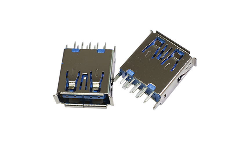 104010261-USB3.0 AF 14.0H立式DIP(有卷边)