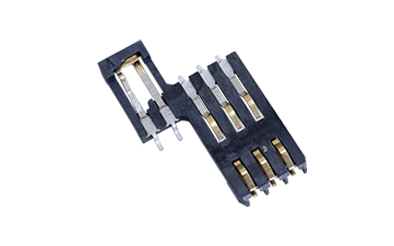 102013672-1.4H 6PIN SMART CARD左耳带定位柱