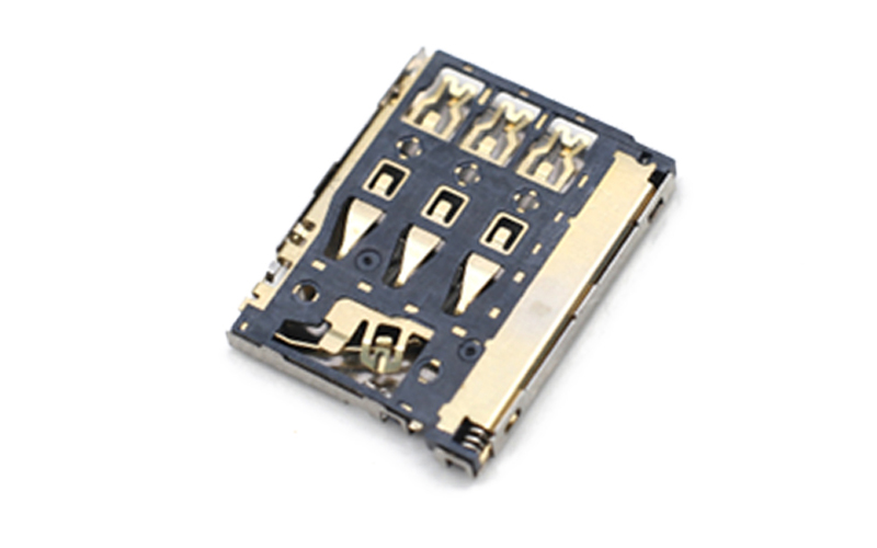 102324792- Nano SIM push H1.45自弹式卡座