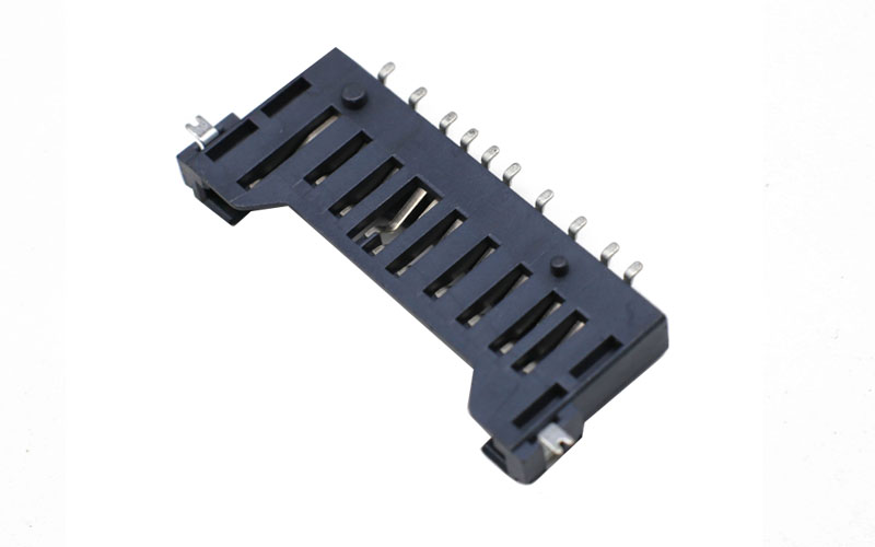 102014052-A SD 短体全塑卡座带29.4加长焊脚