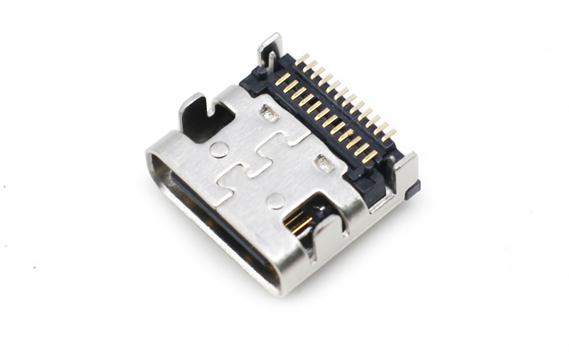 104311002-A -USB type-c母座 24P板上双贴连接器