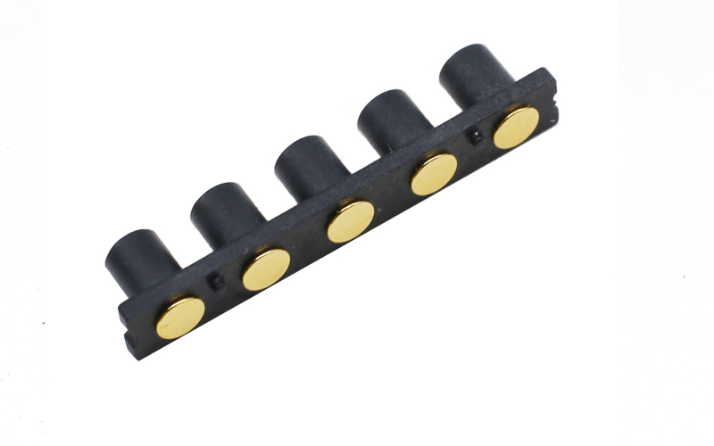 pogopin弹簧针 大电流充电镀金探针连接器 测试针天线顶针 直供