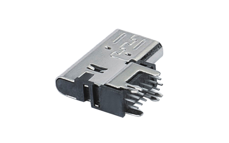 104015981-TYPE-C 14P侧插母座连接器 type c物联网接口