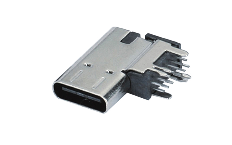 104015981-TYPE-C 14P侧插母座连接器 type c物联网接口