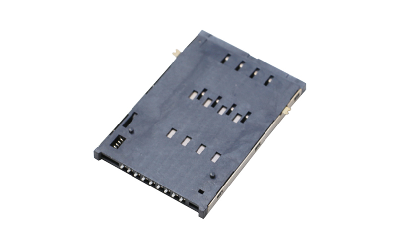 102010402-SIM PUSH卡座 8+1 H1.9电脑端接口连接器