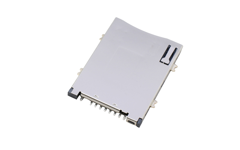 402011492-SIM CARD PUSH 8+1PIN 1.9H(无柱)