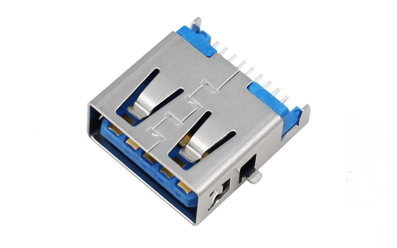 104016372-USB 3.1 高频过10G母座 沉板2.45