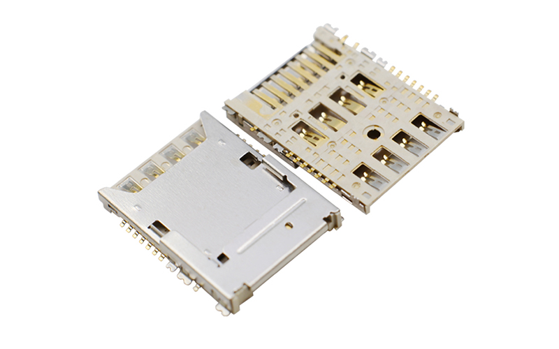 102312992-双层NANO+TF H2.3二合一卡座插脚