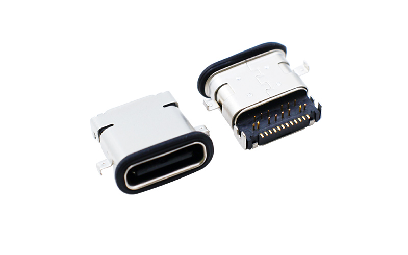 104310572-A 防水TYPE C 24PIN 前插后贴 沉板1.40