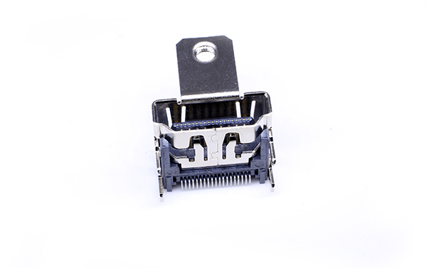 405400552 -HDMI B TYPE 19P 带耳扣 SMT型(铜壳)