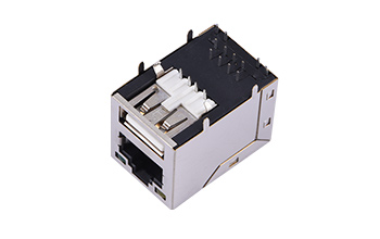 409412841-RJ45 双层 带USB2.0