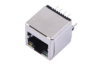 405150940-RJ45插座 8p8c-1X1 左黄右绿