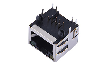 409412871-RJ45 8P8C 1X1 LED左黄右绿