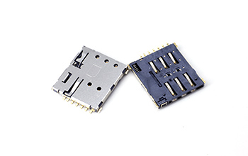 102312402-旧NANO SIM PUSH  H1.37有柱卡座 兼容TE(2336582-1)