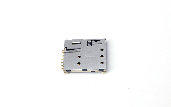 102312402-旧NANO SIM PUSH  H1.37有柱卡座 兼容TE(2336582-1)