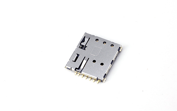 102312402-旧NANO SIM PUSH  H1.37有柱卡座 兼容TE(2336582-1)