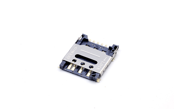 402013032A-NANO SIM 7P掀盖卡座带CD检测脚